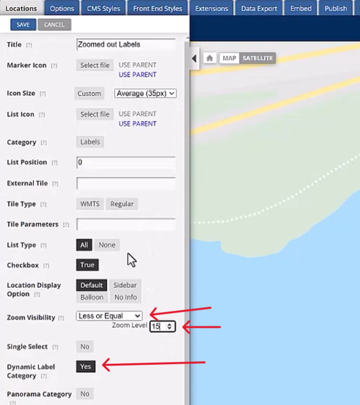 How to Create, Edit, and Bulk Upload Dynamic Labels on Interactive Maps ...