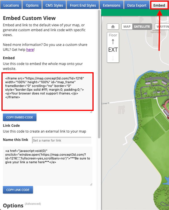 Implementing Map in an – Concept3D